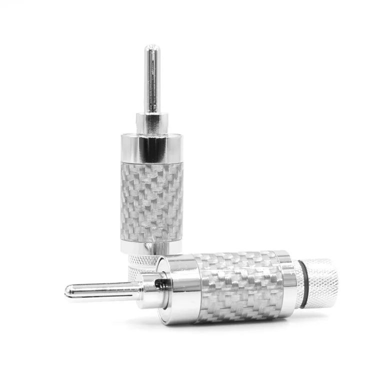 Viborg RC101G Pure Copper Female Rca Plug for Audio Cable Connector