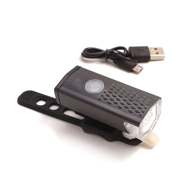 Perfect Rechargeable Bike Headlight Front Light 300 Lumen Bike Waterproof 6000K Bicycle Flashlight Dynamo Light Front Lights 4