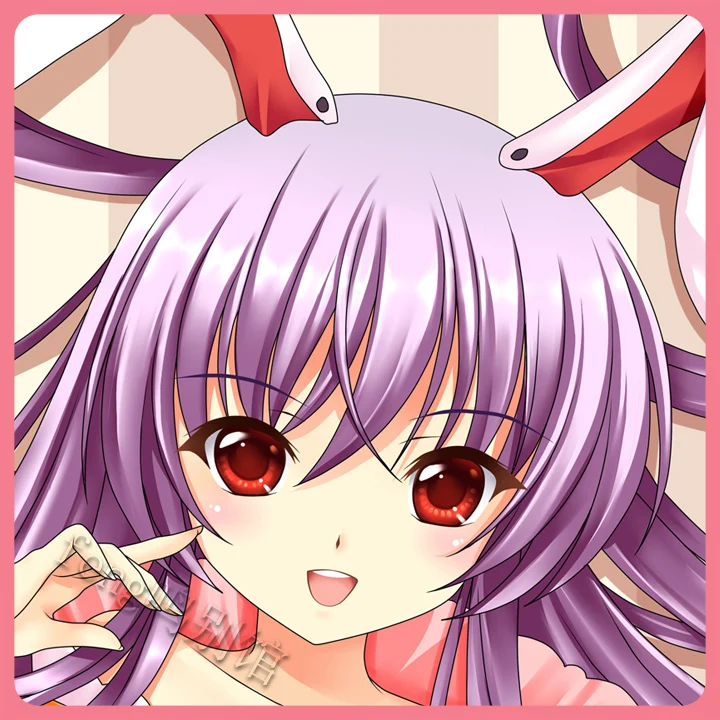 Аниме Touhou Project Reisen Udongein Inaba Dakimakura обнимающая подушка для тела чехол косплея яркий