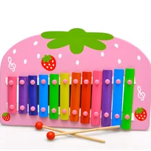 Manufacturers Direct Selling Toy Piano Child Wood Octave Knock Piano Baby Knock Xylophone Wooden Early Education Pound Musical I