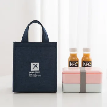 

Fashionable and simple wild ice bag waterproof insulation bag insulation lunch box bag small bag portable lunch bag