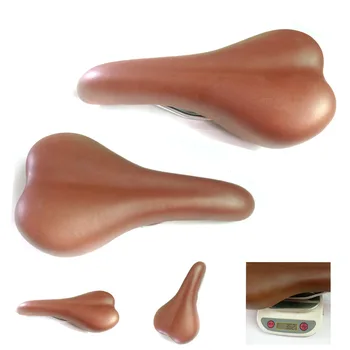 

G176 Bicycle saddle seat Retro mountain road folding bike brown saddle with spring 15*18*7CM
