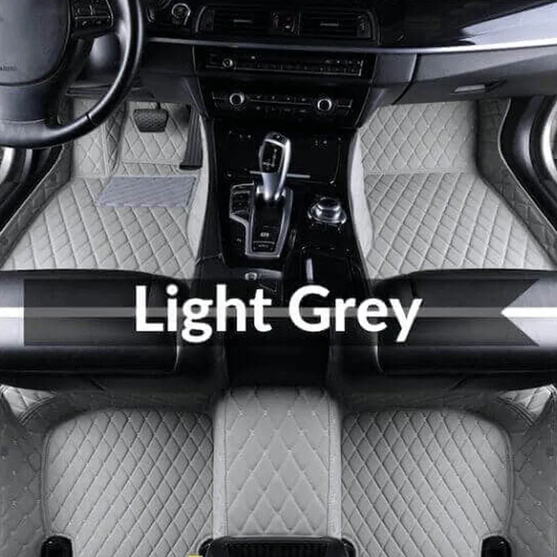 

Durable Leaher Car Floor Mat Set for LAND ROVER Rang Rover Velar Defender 90 LR2 Waterproof Automobile Carpet Cover