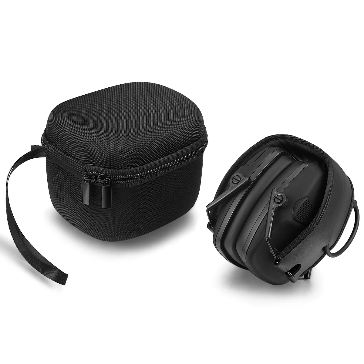 Zohan earmuff eletrônico nr2db único microfone caça