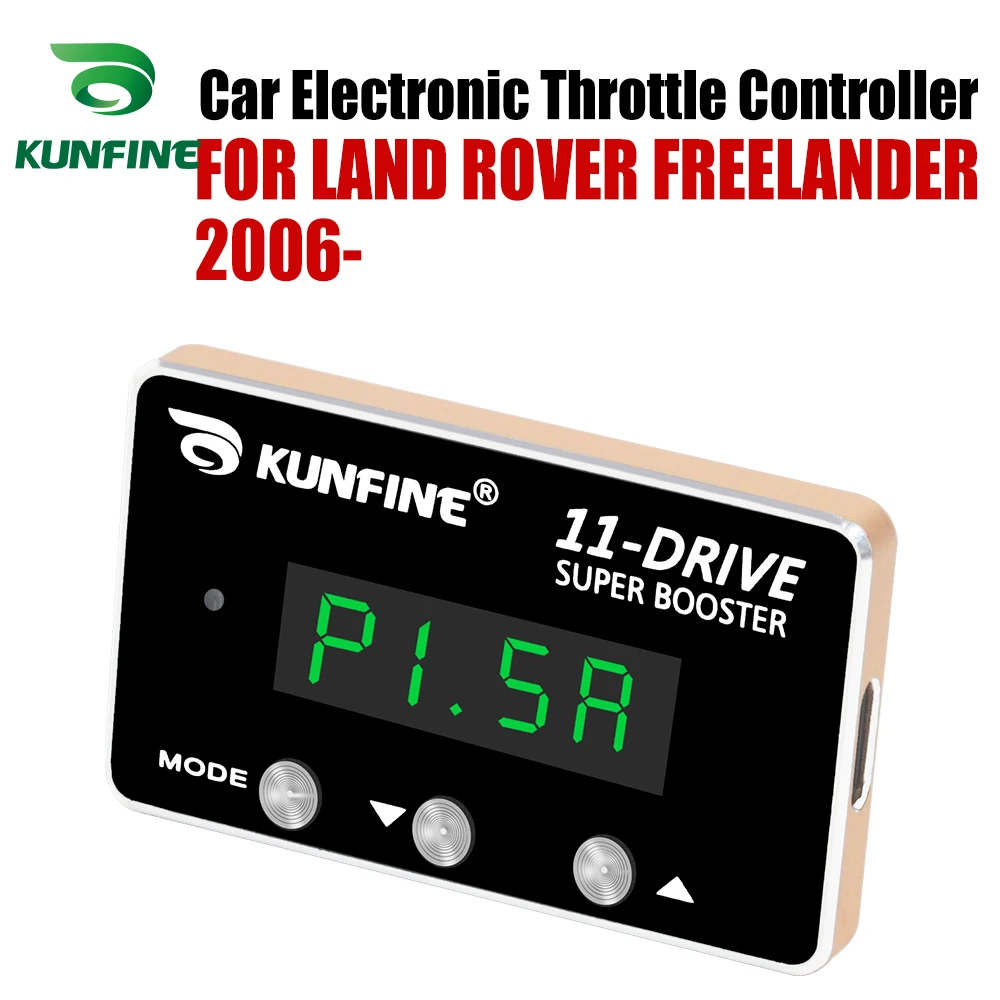 KUNFINE Car Electronic Throttle Controller Racing Accelerator Potent Booster For LAND ROVER FREELANDER 2006-After Tuning Parts | Автомобили