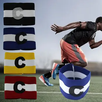 

Portable 9*7*1cm Nylon Sports Games Sportswear Elastic Player Band Soccer Competition Armbands Gift Outdoor Football Armband