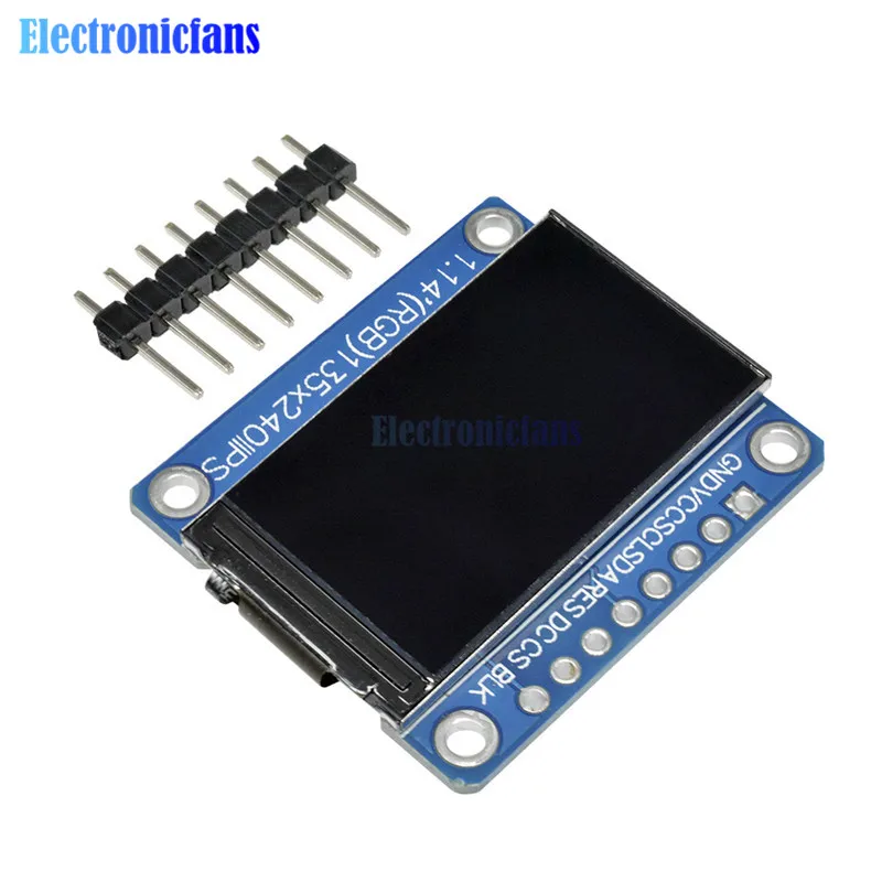 1.14 inch 135x240 TFT LCD Display Module IPS LCD ST7789 Drive IC HD ...