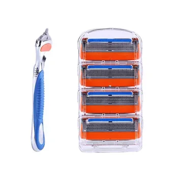 

Razor Blades For Men 5 layer facial care shaver cassettes shaving blades Blades Shaving Razor Blades for MenPower Shaver Blades