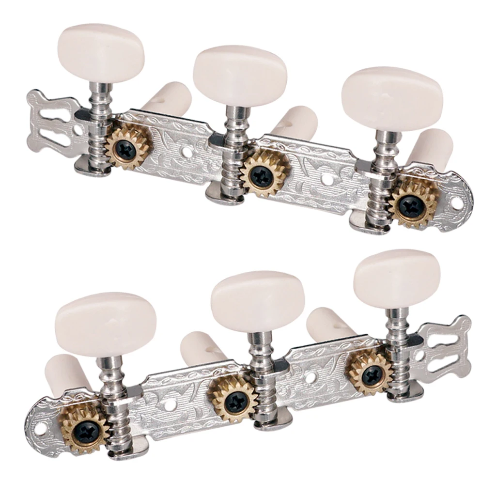 1 Pair Elegant 3R3L Tuning Mechanical Pegs Tuner Peg Spare Parts For Electric Guitar