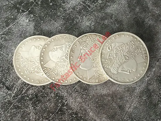 Четыре в одном Morgan набор долларовых банкнот- Magic Trick, Fun Magic, вечерние Magic. Coin Magic