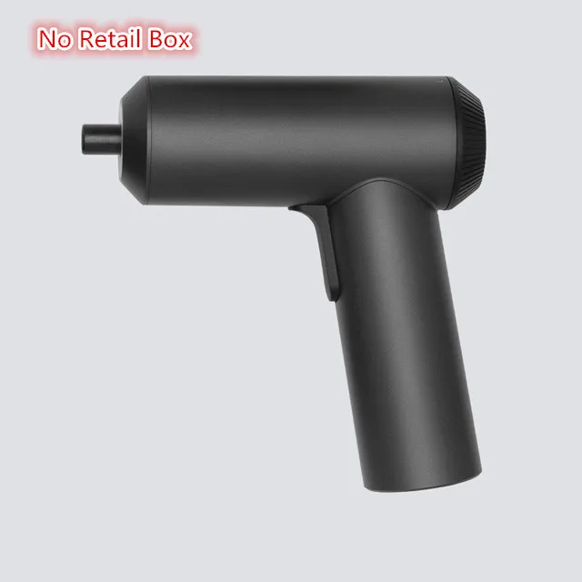 No Retail Box XIAOMI Mijia электрическая отвертка MJDDLSD001QW 3,6 V 2000mAh Li-Ion 5N. m аккумуляторная отвертка с 12 шт. S2 винтами - Цвет: No Retail Box