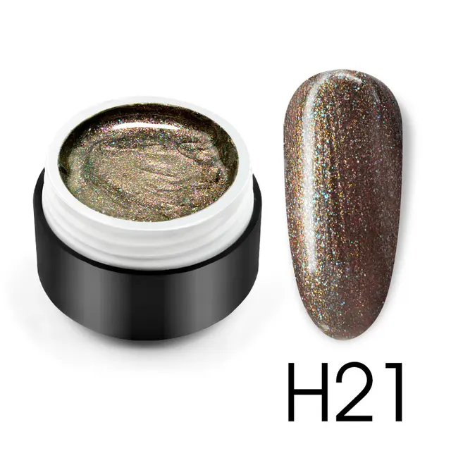 CANNI Laser Rainbow Series Nail Painting Color Gel - H21