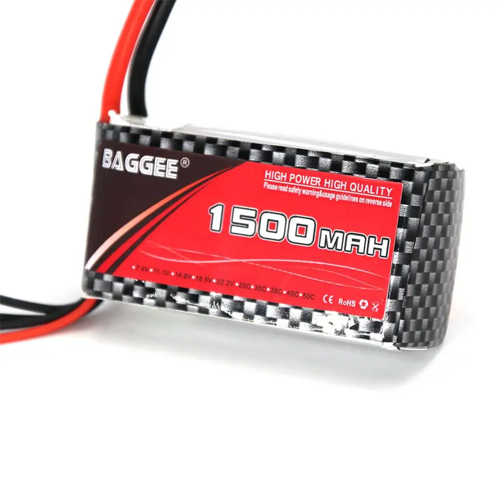 Kuulee BAGGEE высокая скорость 25C 3S 11,1 V 1500MAH полимерный литиевый аккумулятор для RC транспортного средства/корабля/БПЛА/пересекающего самолета