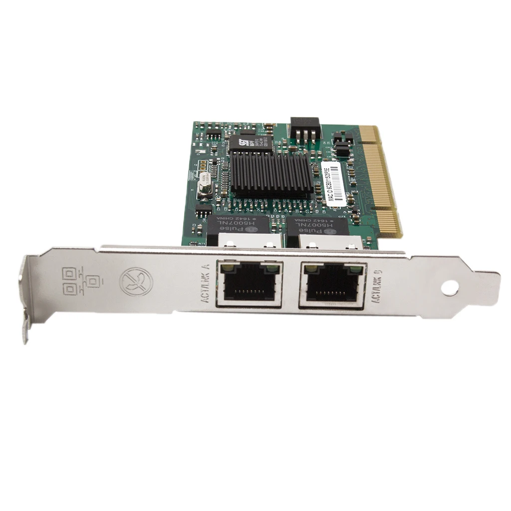 Ethernet PCI-E плата сетевого контроллера двухпортовый гигабитный RJ45 Lan адаптер