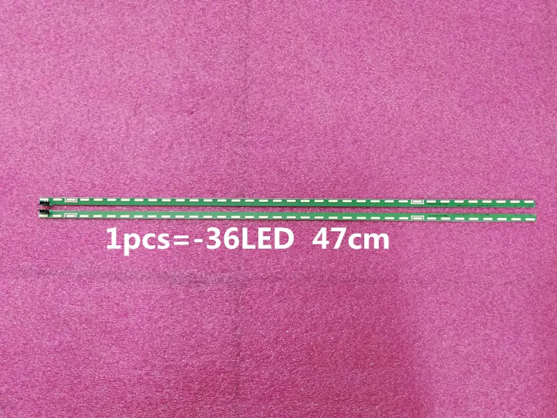 New 5set=10pcs 36LED 47cm LED strip for LG 43LF5400 43LF5900 MAK632C7801 G1GAN01-0794A G1GAN01-0793A 43inch FHD R L Type