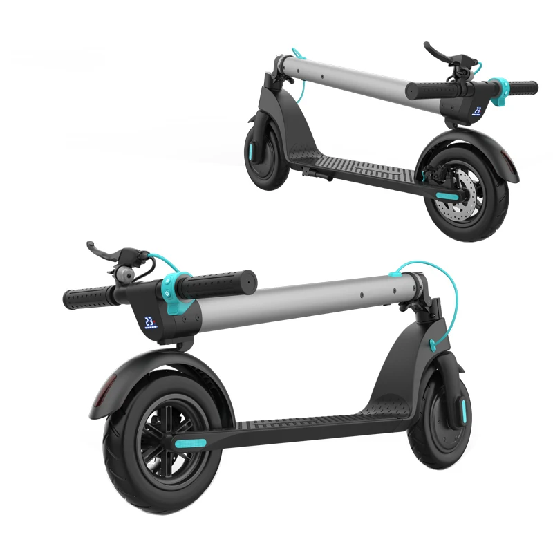  2 Wheel Powerful Electric Scooter Smart E Scooter Skateboard Mini Foldable Hoverboard Longboard Adu