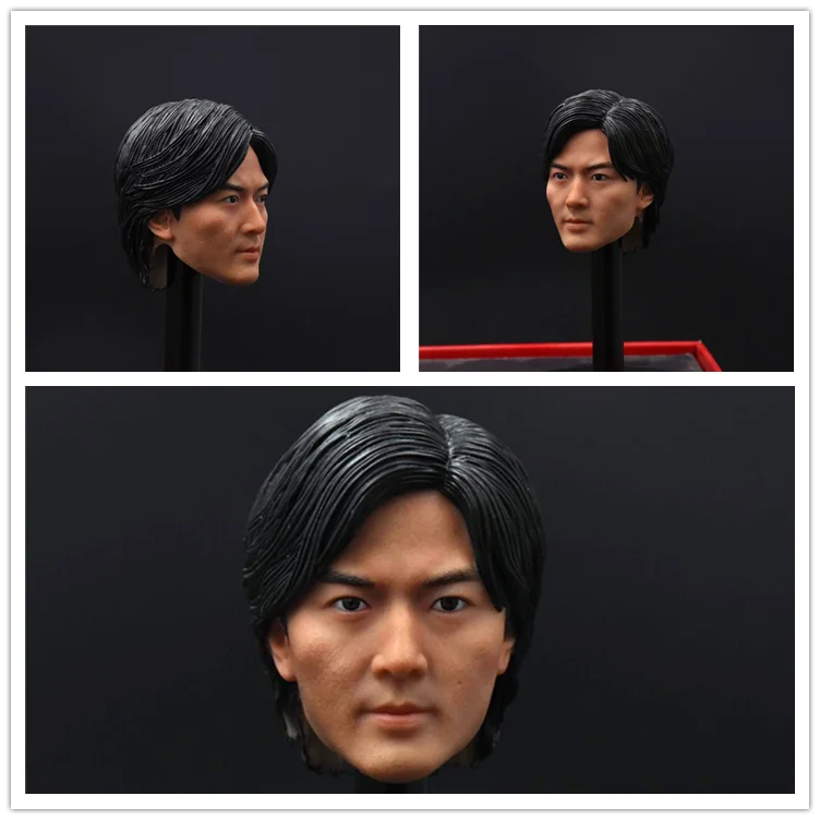 Estartek 1/6 Ekin Cheng голова Лепка для 12 дюймов Фигурка DIY