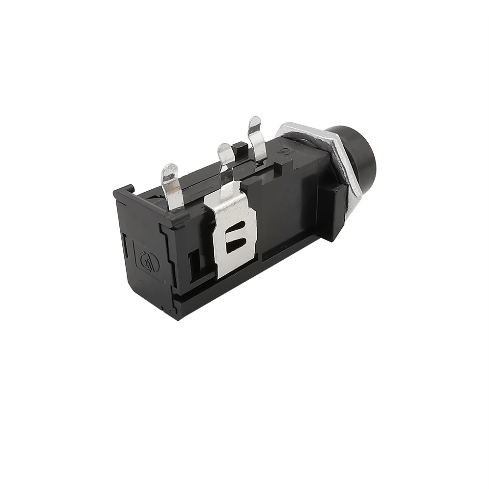 6,35mm Mono Weibliche Audio Jack PCB Chassis Panel Mount Stecker 1/4 Zoll 6,35mm 3Pin Mikrofon Kopfhörer lautsprecher Buchse Adapter – Detail 6