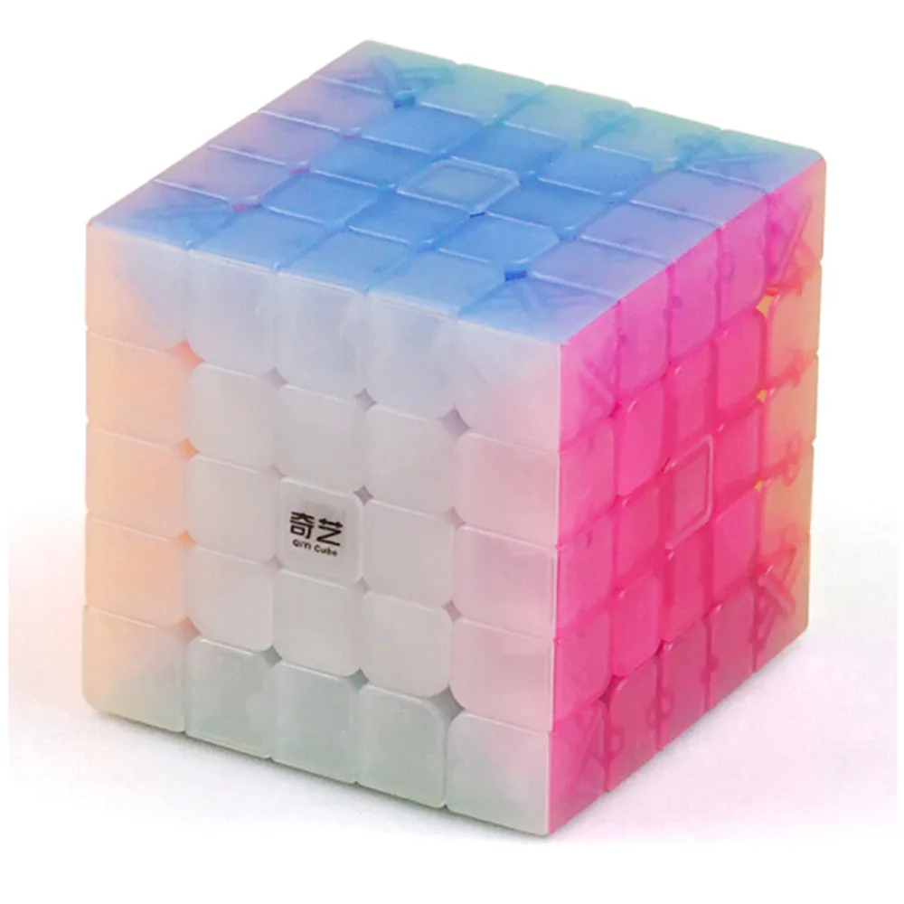 IQ-Cubes QiYi QiZhen S 5x5 желе куб Высокая головоломка с быстрым кубом магическое профессиональное обучение и образовательные кубики magicos детские игрушки