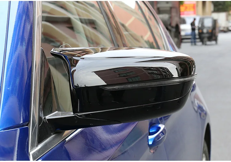 Подходит для BAOMA7 из 6GT G30 5 серии изменение M5F90 карбоновое волокно модифицированный бык рога зеркало заднего вида рамка