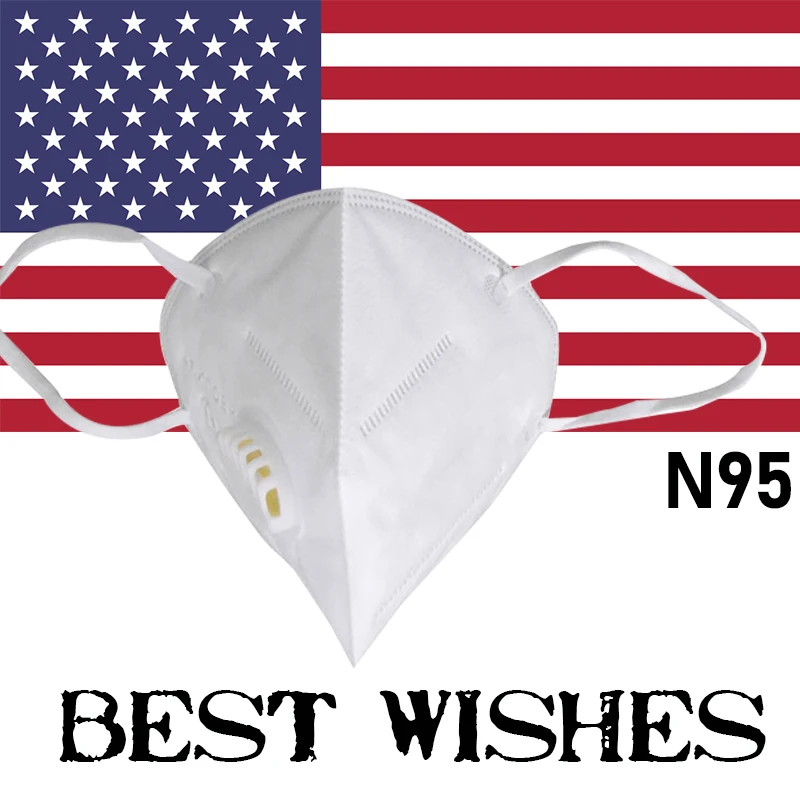 

Mouth KF95 Mask PM2.5 Mask Dustproof Outdoor Protection Mask Protection RS2 N95 Mask Respirator ffp3 Dropshiping