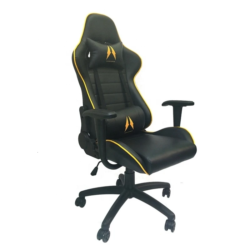 

Topsale Racing Style High-Back PU Leather Office Wholesales Computer and Ergonomic Swivel Gaming Chair with Footrest