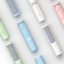 2-1 многоразовая щетка для удаления шерсти домашних животных, ворсовый ролик, самоочищающаяся щетка для удаления шерсти от шерсти кошек и собак, портативная эффективная щетка для одежды 2-1 многоразовая щетка для удаления шерсти домашних животных, ворсовый ролик, самоочищающаяся щетка для удаления шерсти от шерсти кошек и собак, портативная эффективная щетка для одежды