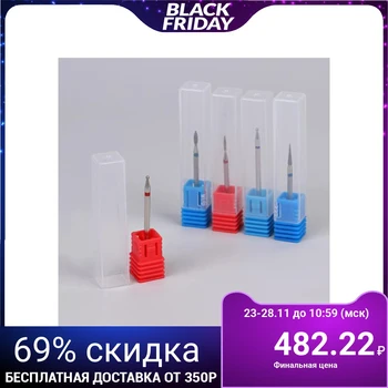 

Diamond cutters for manicure in a case, 5 pieces