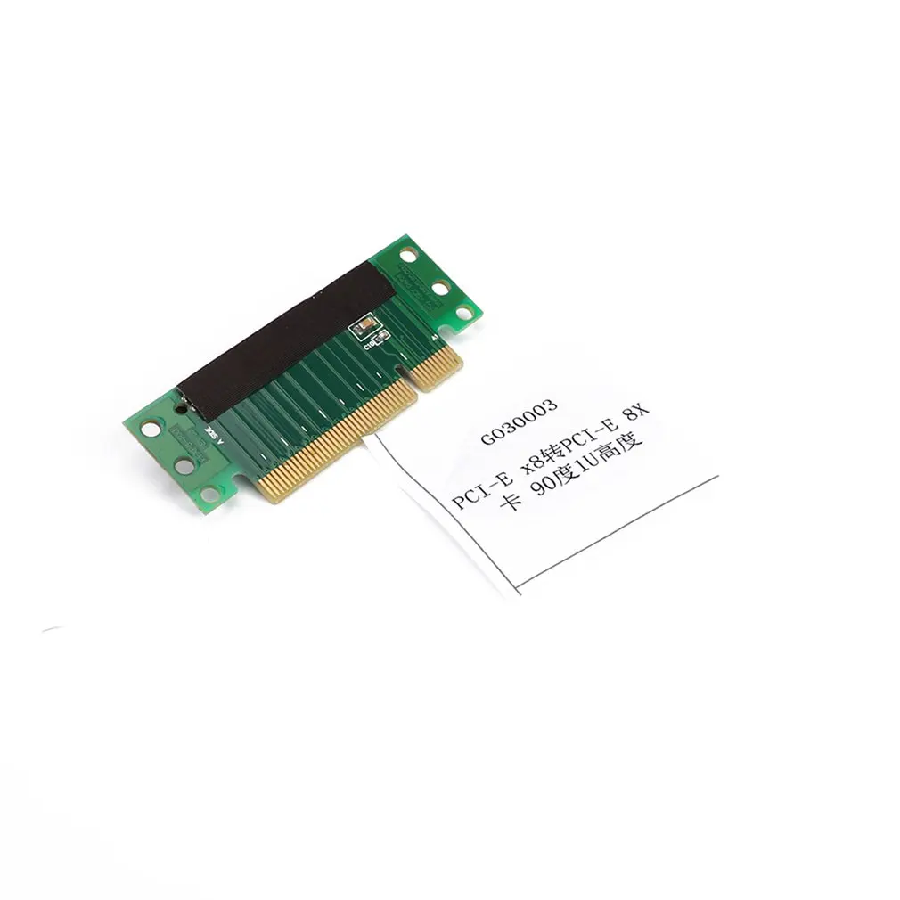 PCI-Express 8x Riser Card 90 градусов прямоугольный адаптер карта 1U высота КОМПЬЮТЕРНЫЙ СЕРВЕР PCIe Socket Adapter