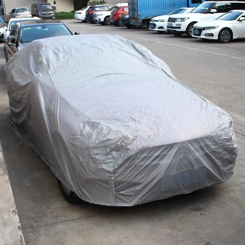 Универсальное высококачественное автомобильное полное покрытие автомобиля Защита от солнца УФ пыли защита от снега устойчивые автомобильные чехлы многофункциональные для внутреннего и наружного использования