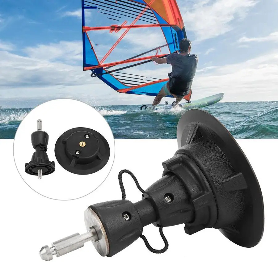 

Sail Base Durable 1 Set of Plastic Black Adjustable Sail Universal Base Surfboard Sailing Sailboard Parts Paddle Board Accessory