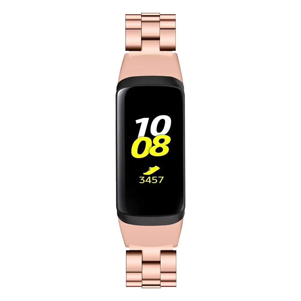 Ремешок для часов из нержавеющей стали для samsung Galaxy Fit-e R370 ремешок для браслета samsung Galaxy Fit-e R370 металлический ремешок для часов