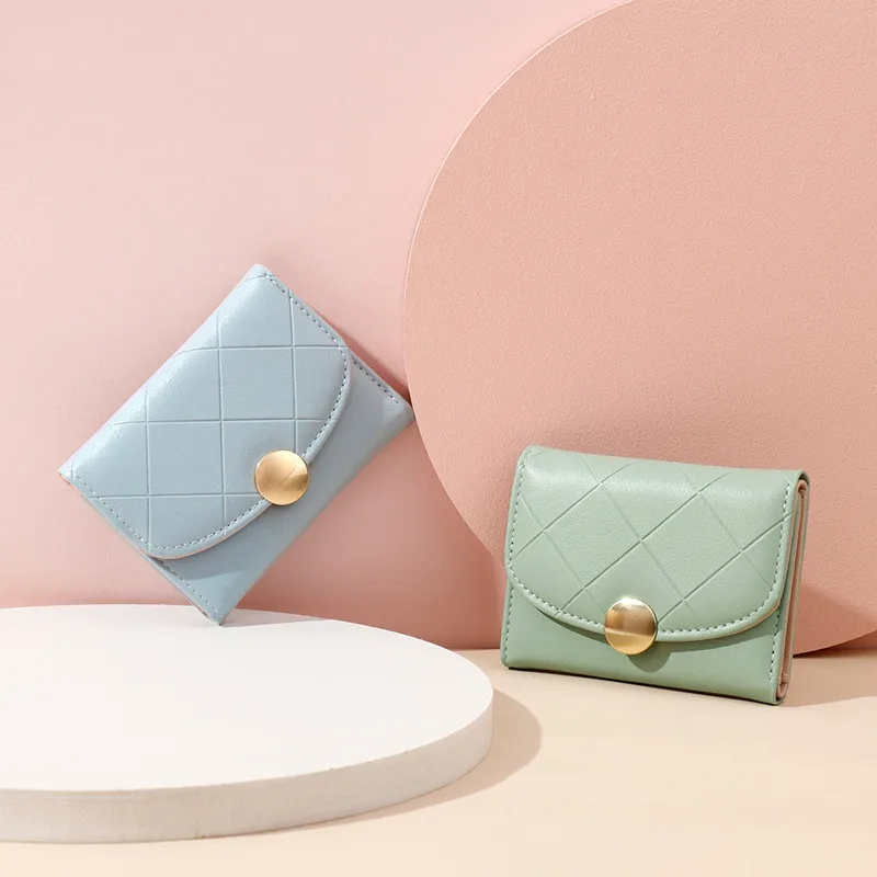 

Vento Marea Short Wallets For Women 2020 Small Soft Pu Leather Female Purses Fashion Hasp Card Holder Brand Designer Money Bags