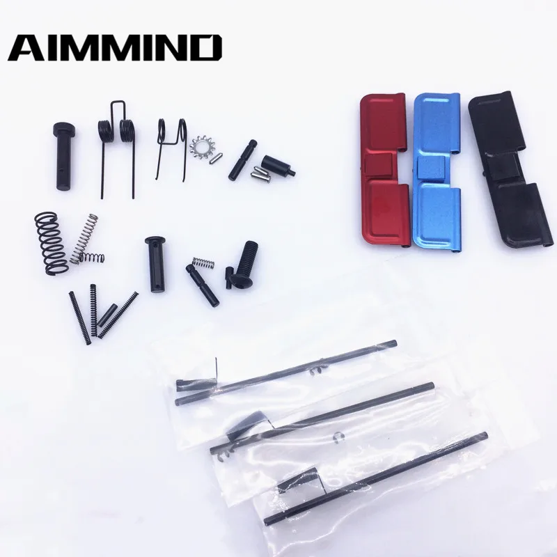 

AR15 All Lower parts Pins , Springs and Detents .223 5.56 + 1 color dust cover