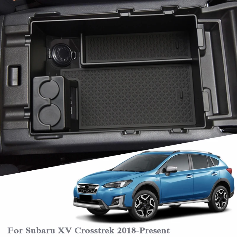 Для Subaru XV crosstrek-Н. В. Тюнинг машины с левым рулем Автомобильная центральная консоль подлокотник ящик для хранения крышки интерьерные авто аксессуары