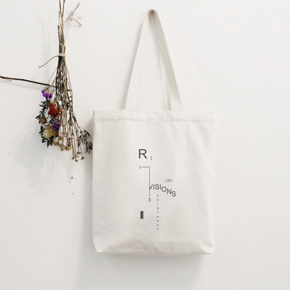 Casual Simple Letter Women Canvas Tote Bag Cotton Print Shopping Bags  Foldable Female Handbag Reusable Eco Beach Shopper Bag|Shopping Bags| -  AliExpress