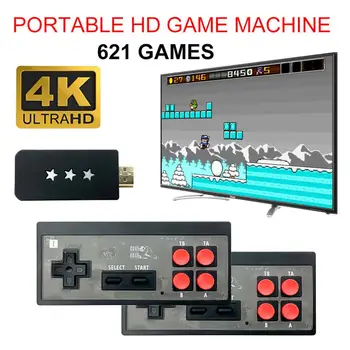 

Y2 4K Mini Video Game Console Retro Game Player with Wireless Handheld Controller HDMI Output Built-in 568 Classic Games