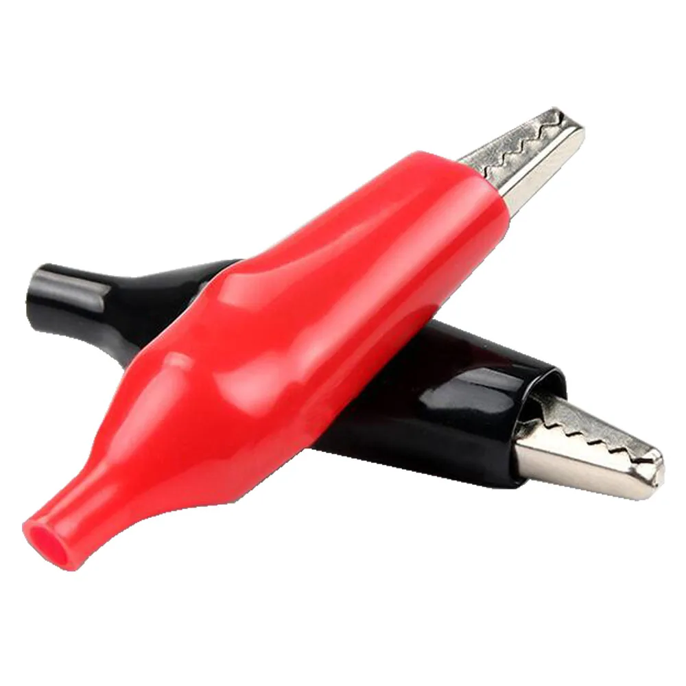 Thicken Battery Clip Pure Copper Car with Firewire Strong Alligator Clip Battery Wire Connection Line Small