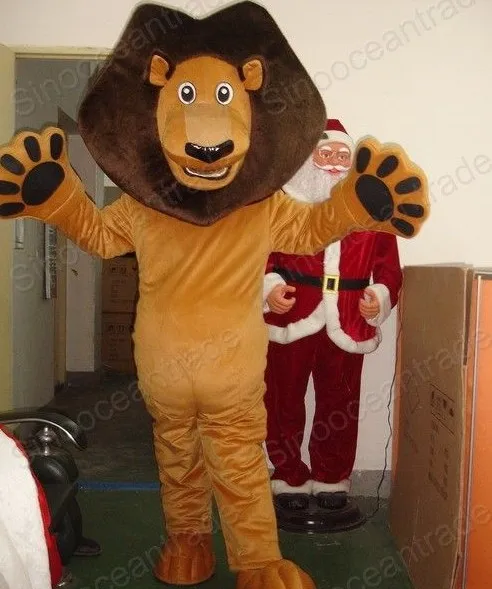 

Factory direct sale King Lion Man doll Mascot Costume Adult Halloween Birthday party cartoon Apparel Cosplay Costumes
