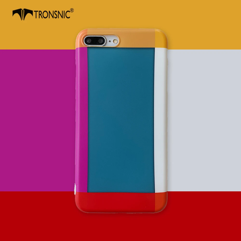 

Plaid Geometric Phone Case for iPhone XR X XS MAX Soft Matte Blue Purple Luxury Case for iPhone 6 6s 7 8 Plus Fashion Cover Capa