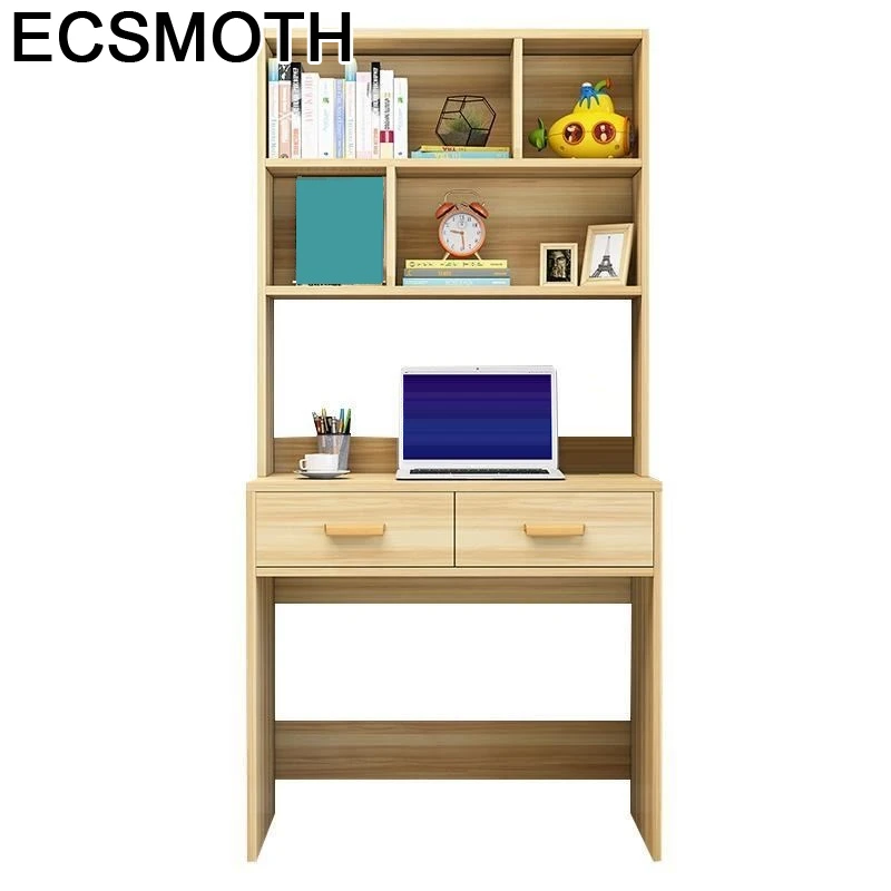

Furniture Computer Lap Schreibtisch Office Escritorio Mueble Tavolo Bedside Desk Mesa Tablo Laptop Stand Table With Bookshelf