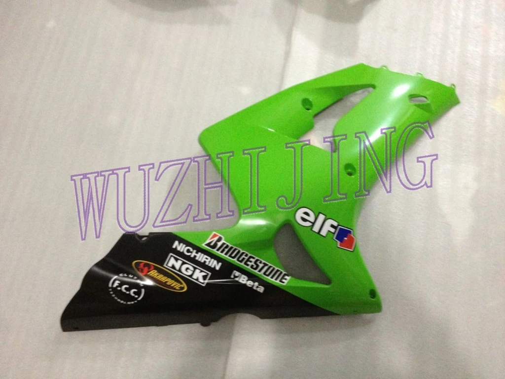 Набор для всего тела для Kawasaki Zx6r 2004 Пластик Обтекатели 636 Zx-6r 04 Подарочный комплект обтекателя для мотоцикла Кавасаки-ниндзя Zx-6r 2003-2004