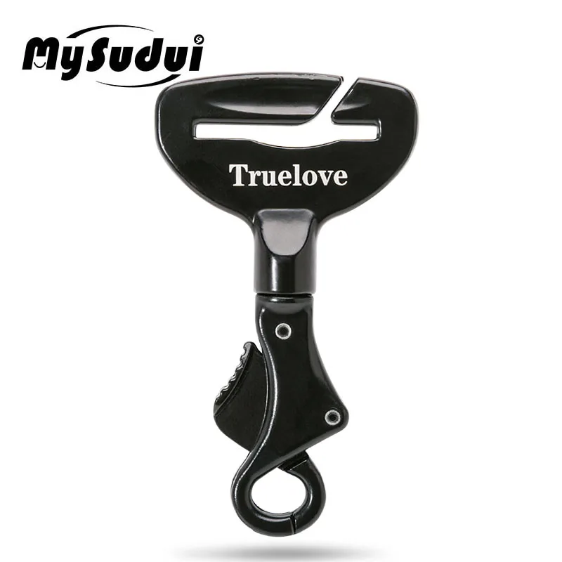 MySudui Truelove автомобильный ремень безопасности для собак с фиксатором, ошейник с зажимом для питомца, автомобильный ремень безопасности для собак, ремень безопасности для автомобиля - Цвет: Black