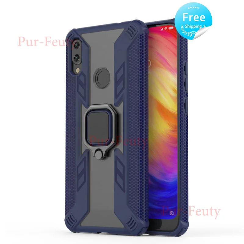Чехол для Xiaomi Redmi Note 7 M1901F7H силиконовый защитный бампер ударопрочный металлический чехол для Redmi Note 7 Pro M1901F7BE