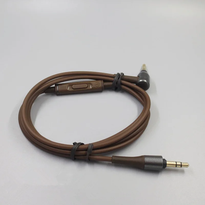 3.5 MM male to male Replacement Audio Cable for ATH-MSR7 Headphones Fits Many Headphones Microphone Volume Control