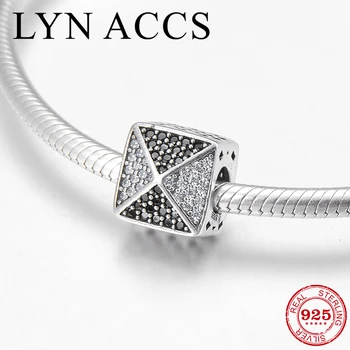 

New Creative magic shape 925 Sterling Silver CZ Bead for Jewelry Making Fit Original Pandora Charms Bracelet Necklace DIY