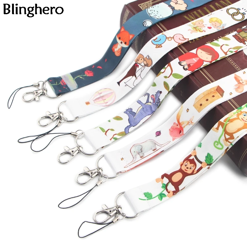 Blinghero ремешок для ключей с изображением принца из мультфильма крутой телефона