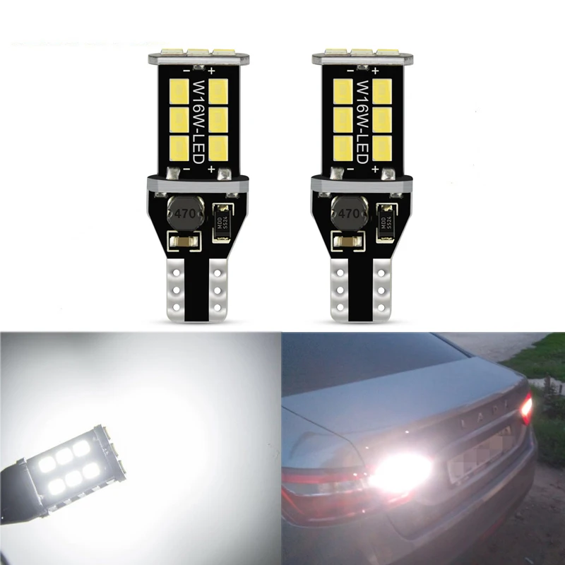 2x W16W T15 LED Car Reverse Lamp Xenon White for Mazda 2 3 5 6 8 Atenza CX5 CX-7 CX-9 MX-5 RX | Автомобили и мотоциклы