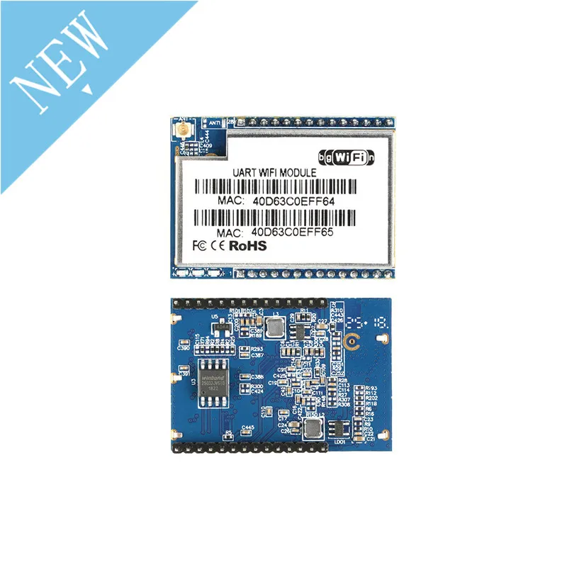HLK-RM04 RM04 UART последовательный порт в Ethernet WiFi Wi-Fi беспроводной сетевой модуль преобразования с антенной PCB