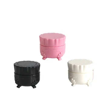 

New 5 Pcs 5g Four-legged Bottle Cream Refillable Bottles Empty Nail Polish Bottle Portable Eye Cream And Face Cream Sample Box